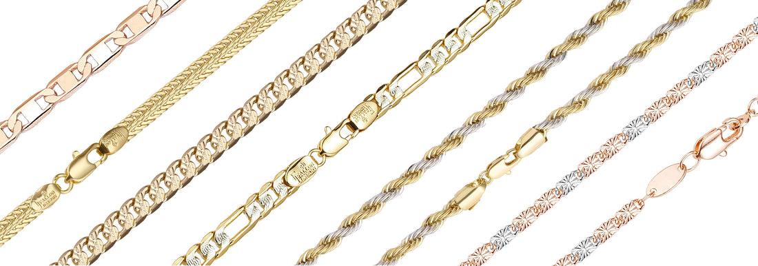 Chain Necklaces from FJ Fallon Jewelry