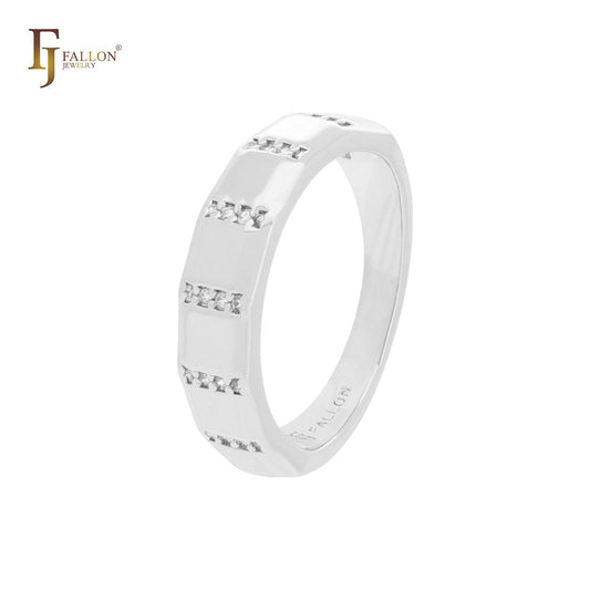 玫瑰金结婚戒指