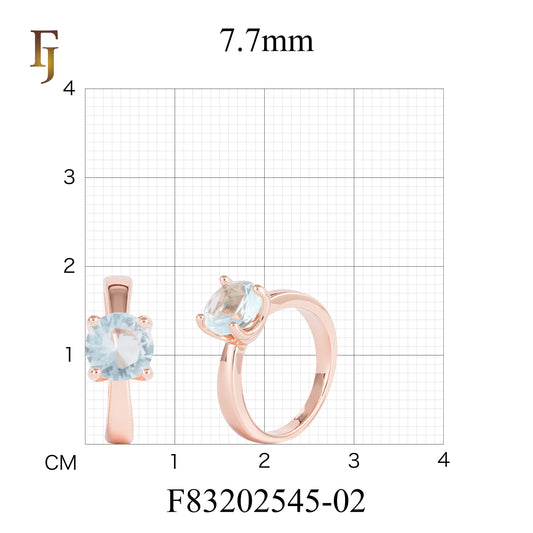 Кольца-пасьянсы из Красное золото 585 пробы с большими камнями
