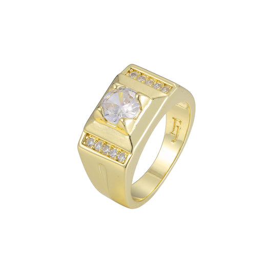 Мужские перстни с печатками прямоугольной формы