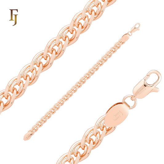 Cable Rose Gold Nonna Link Chain
