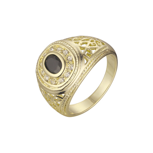 Herrenringe in den Farben Wei?gold, 14-kar?tiges Gold und Ros¨¦gold