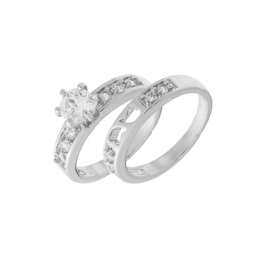 18K ゴールド、14K ゴールド メッキ色の重ね付け可能なリング