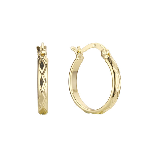 Aro en Oro de 14K, baño de Oro Rosa colores