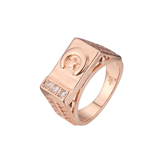 ローズゴールドリング