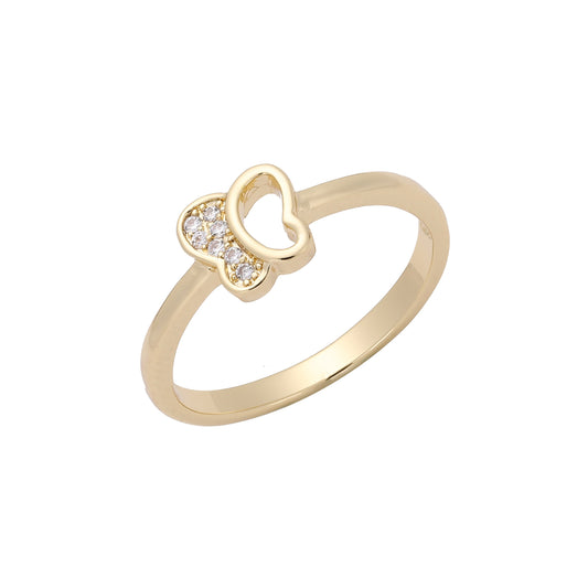 Mehrreihige Ringe aus 14-kar?tigem Gold, Ros¨¦gold und zweifarbigen Beschichtungen