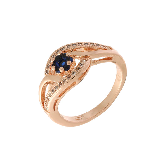 Anéis em ouro 14K, cores banhadas a ouro rosa