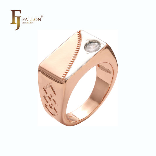 Solitärringe für Herren