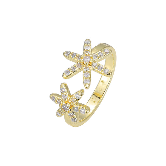 Stapelbare Ringe aus 14-kar?tigem Gold