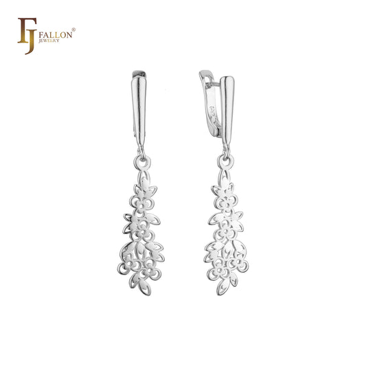 玫瑰金耳环,双色