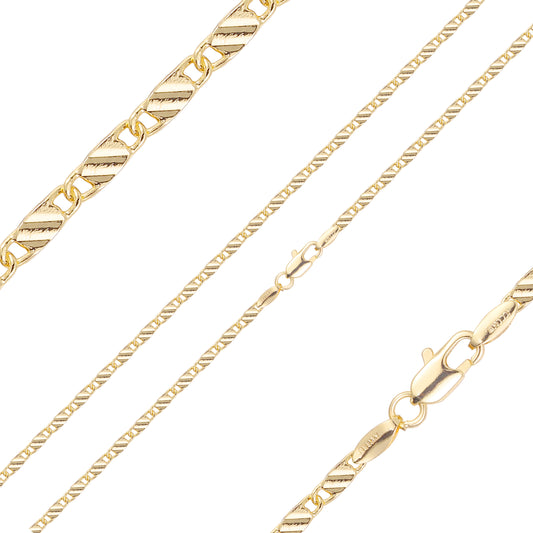 Spade-Armb?nder aus 14-kar?tigem Gold