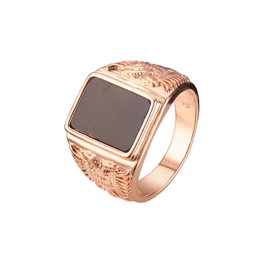 Ros¨¦goldene Serpentinenringe