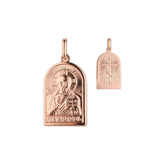 Rose Gold Saint Nicholas pendant