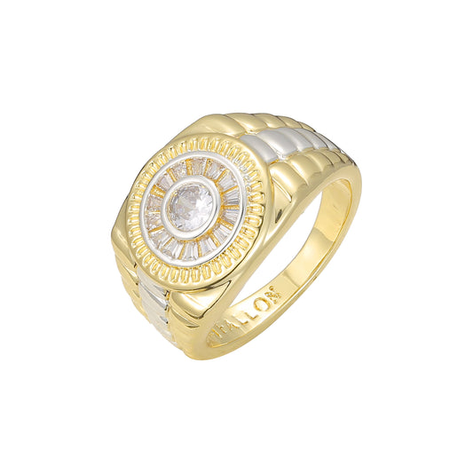 14K Gold Herrenringe in 2 Farben