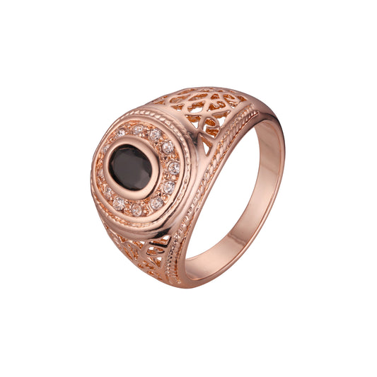 Herrenringe in den Farben Wei?gold, 14-kar?tiges Gold und Ros¨¦gold