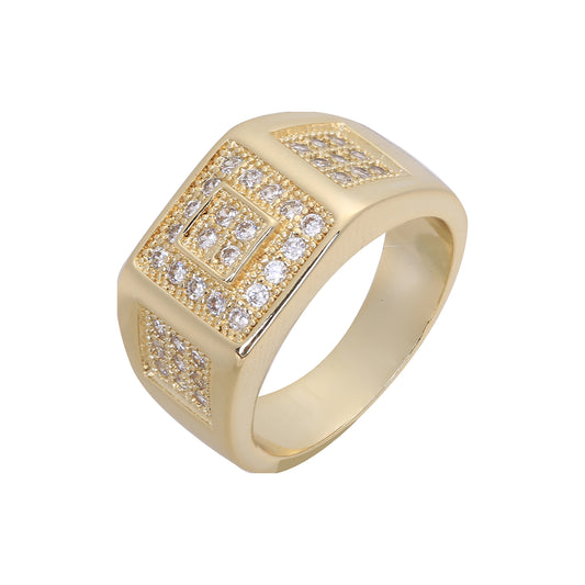 ローズゴールド メンズ リング