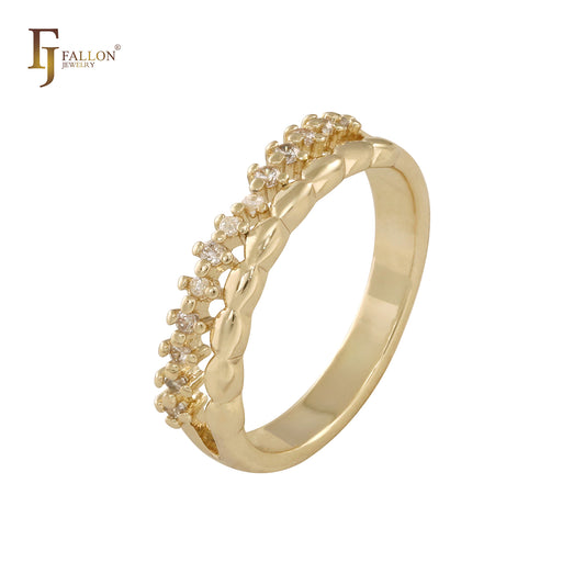 Anillos de boda de oro de 14 quilates