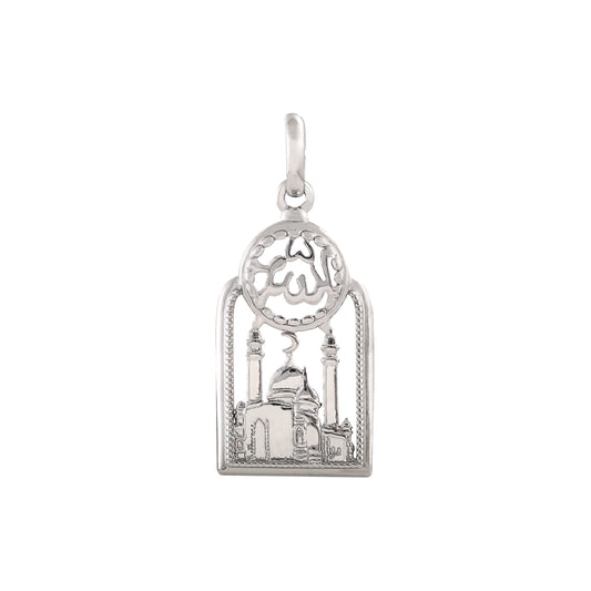 イスラム寺院用ホワイトゴールド、14Kゴールド、ローズゴールドペンダント