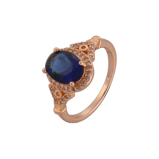 Кольца с крупными камнями из Красное золото 585 пробы