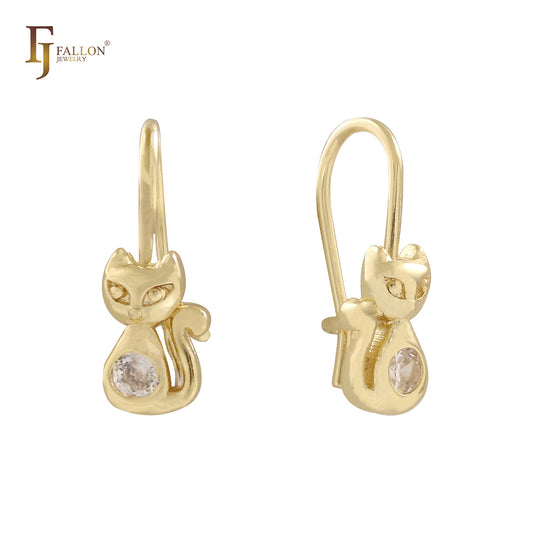 Pendientes Niño Oro 14K