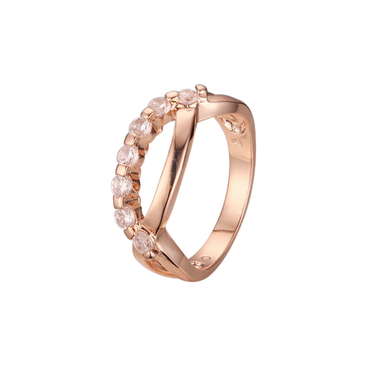 Rose Gold Wedding band rings