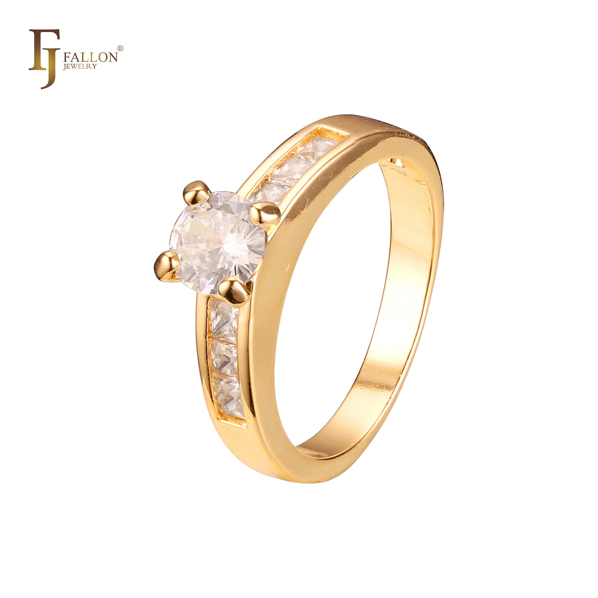 Stapelbare Ringe aus 18-kar?tigem Gold, Wei?gold und 14-kar?tiger Vergoldung