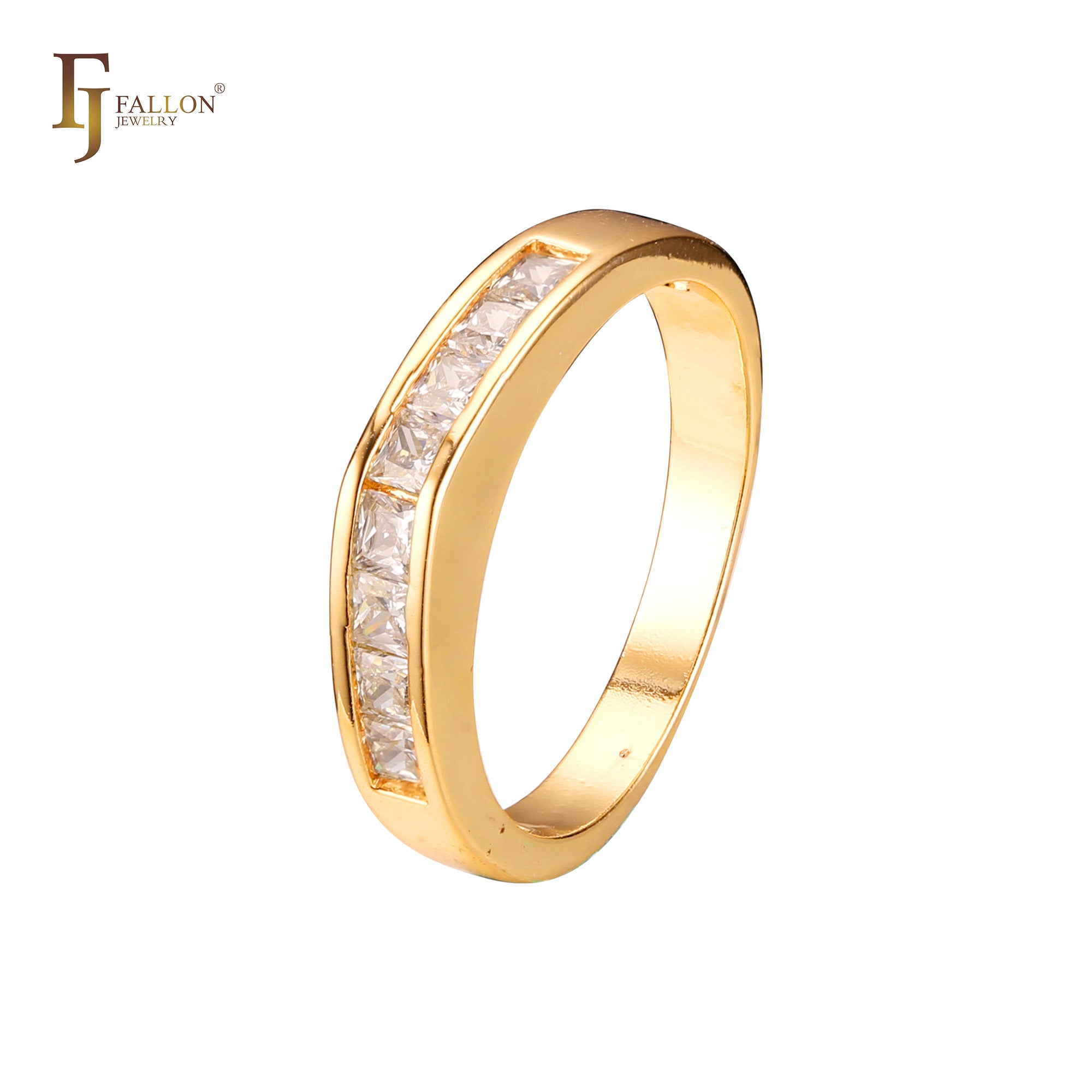 Stapelbare Ringe aus 18-kar?tigem Gold, Wei?gold und 14-kar?tiger Vergoldung