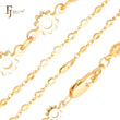 Gears 18K Gold Fancy Link Chain