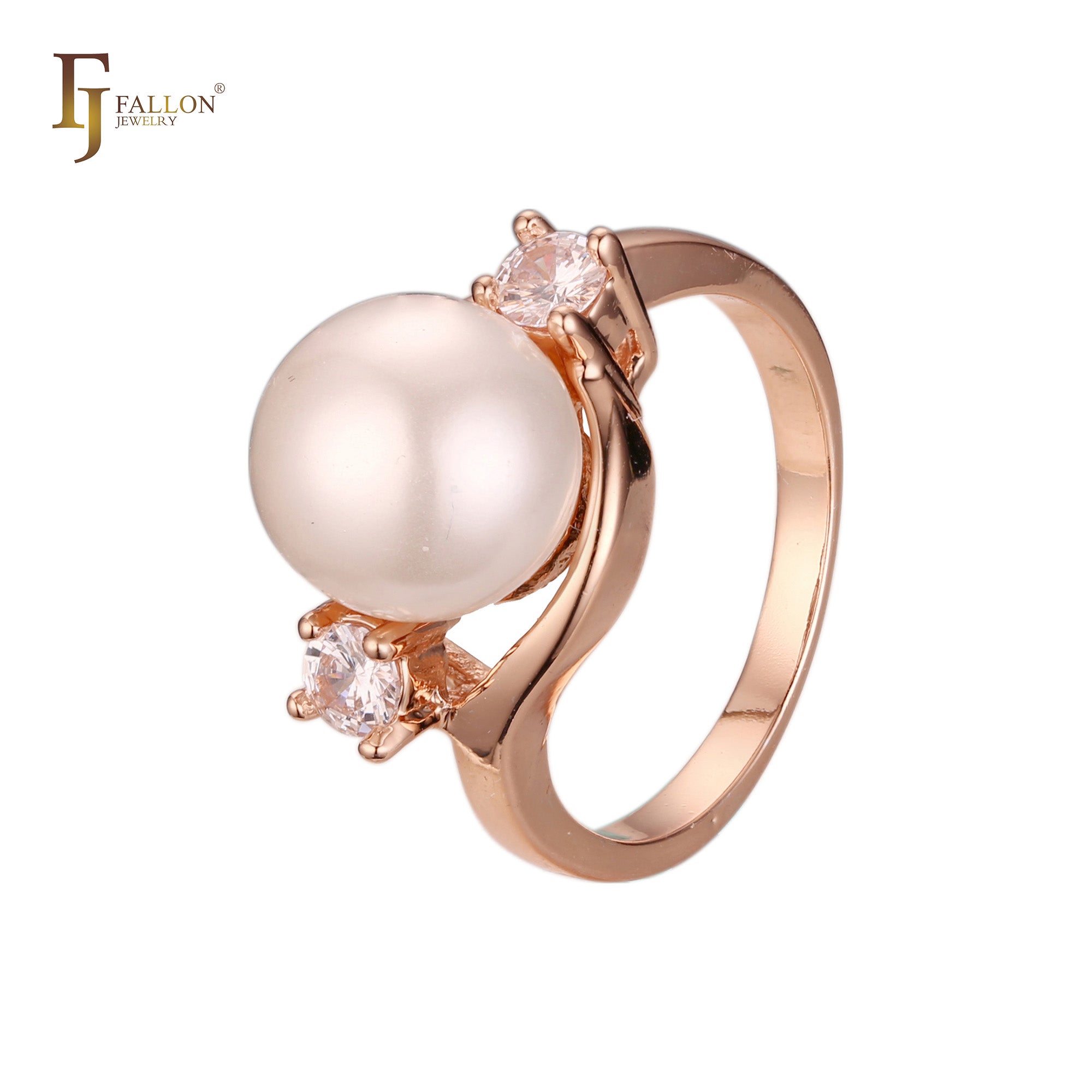 Stapelbare Ringe aus 18-kar?tigem Gold, Wei?gold und 14-kar?tiger Vergoldung