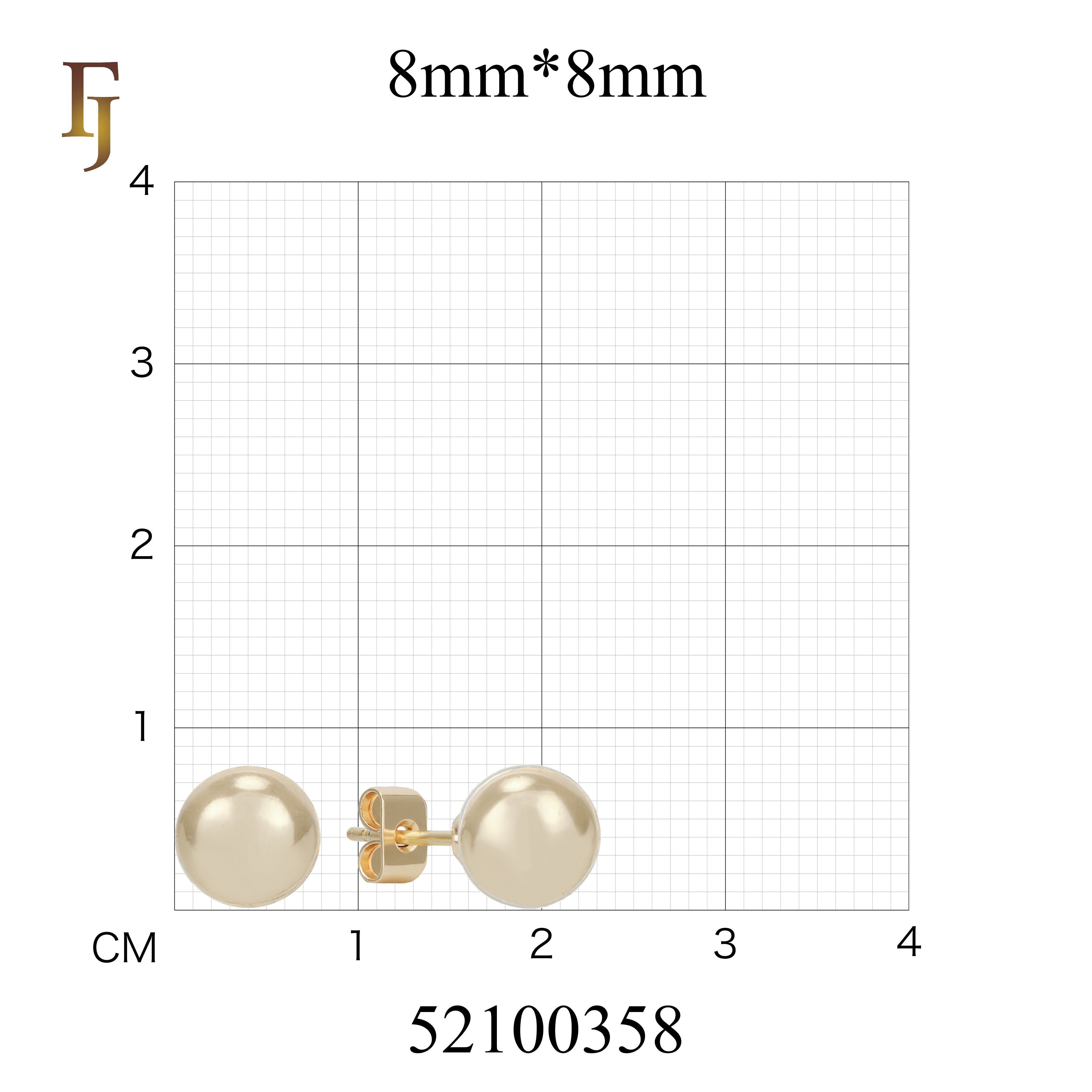 Minimalist Gold Plated Ball Stud Earrings for Daily Wear and Layered Ear Piercing Styles