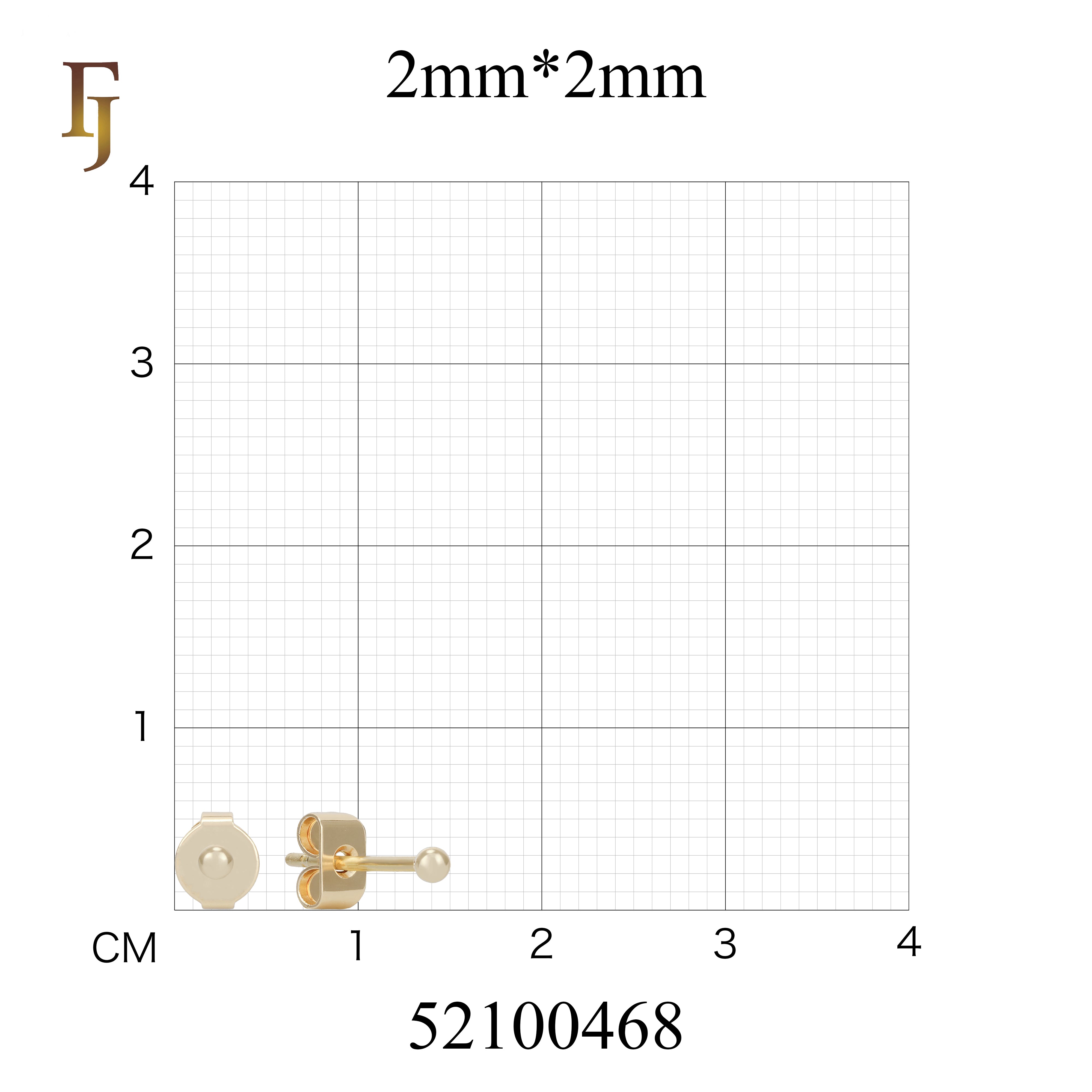 Minimalist Gold Plated Ball Stud Earrings for Daily Wear and Layered Ear Piercing Styles