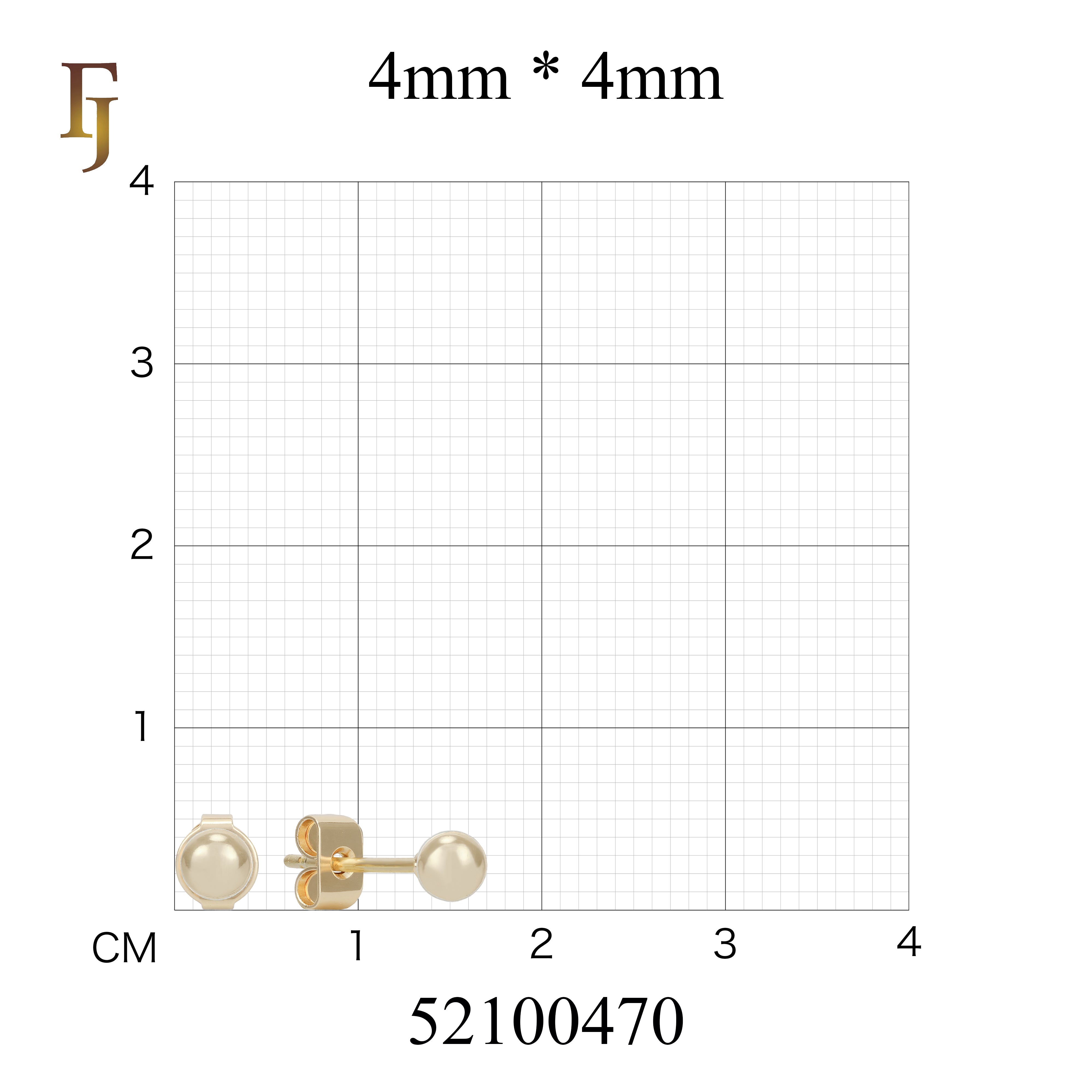 Minimalist Gold Plated Ball Stud Earrings for Daily Wear and Layered Ear Piercing Styles