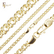 .Klassische Rombo-Gliederketten aus 14 Karat Gold und 18 Karat Gold