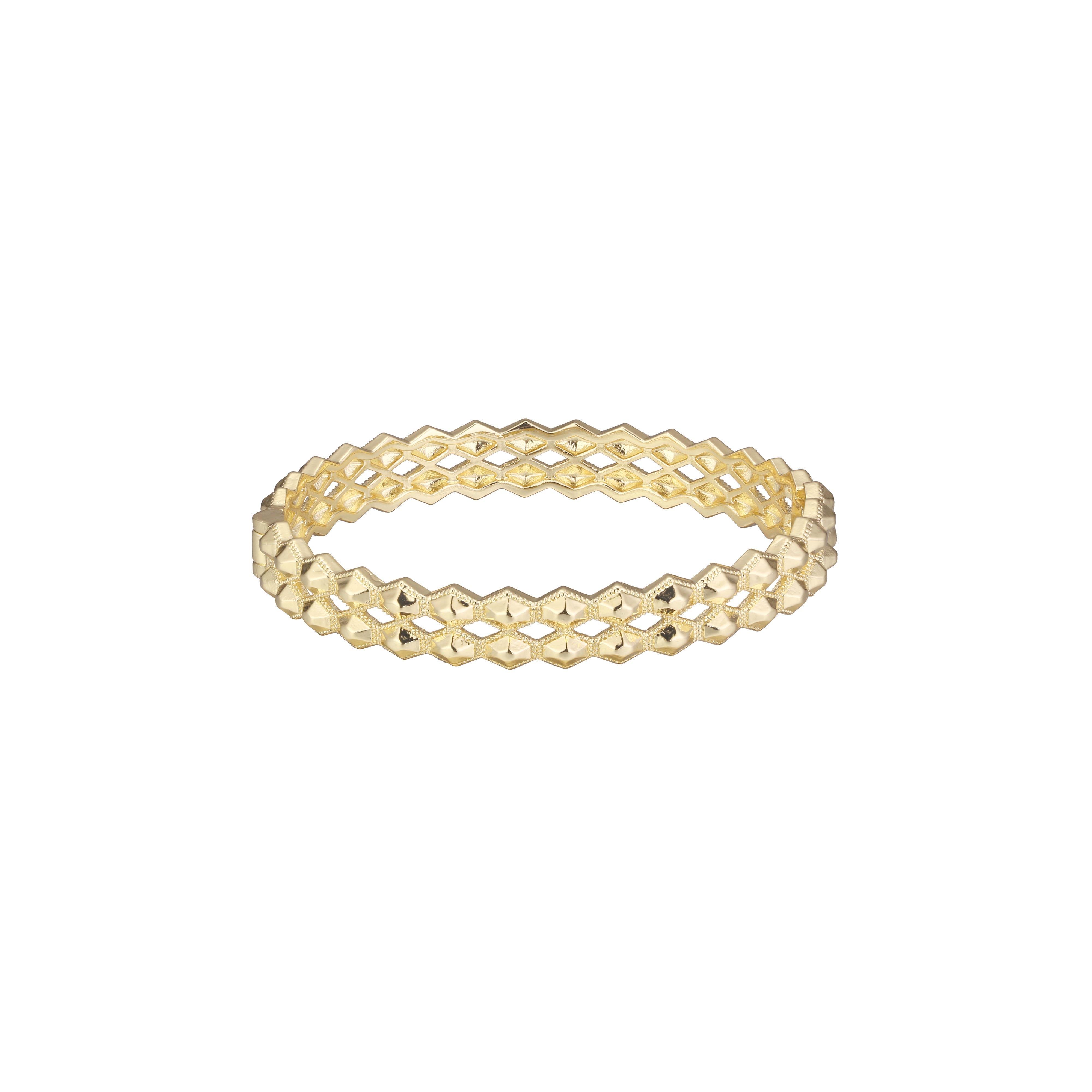 Pulseras de niño bañadas en Oro de 14K, colores Oro Rosa