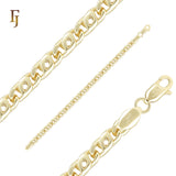 Marquise Horse eye hollow Snail Link Rose Gold Bracelets Chains