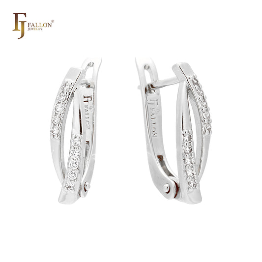 Серьги из Красное золото 585 пробы
