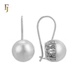 Pendientes de abalorios con gancho de alambre farol en Oro 14K, colores baño de oro rosa