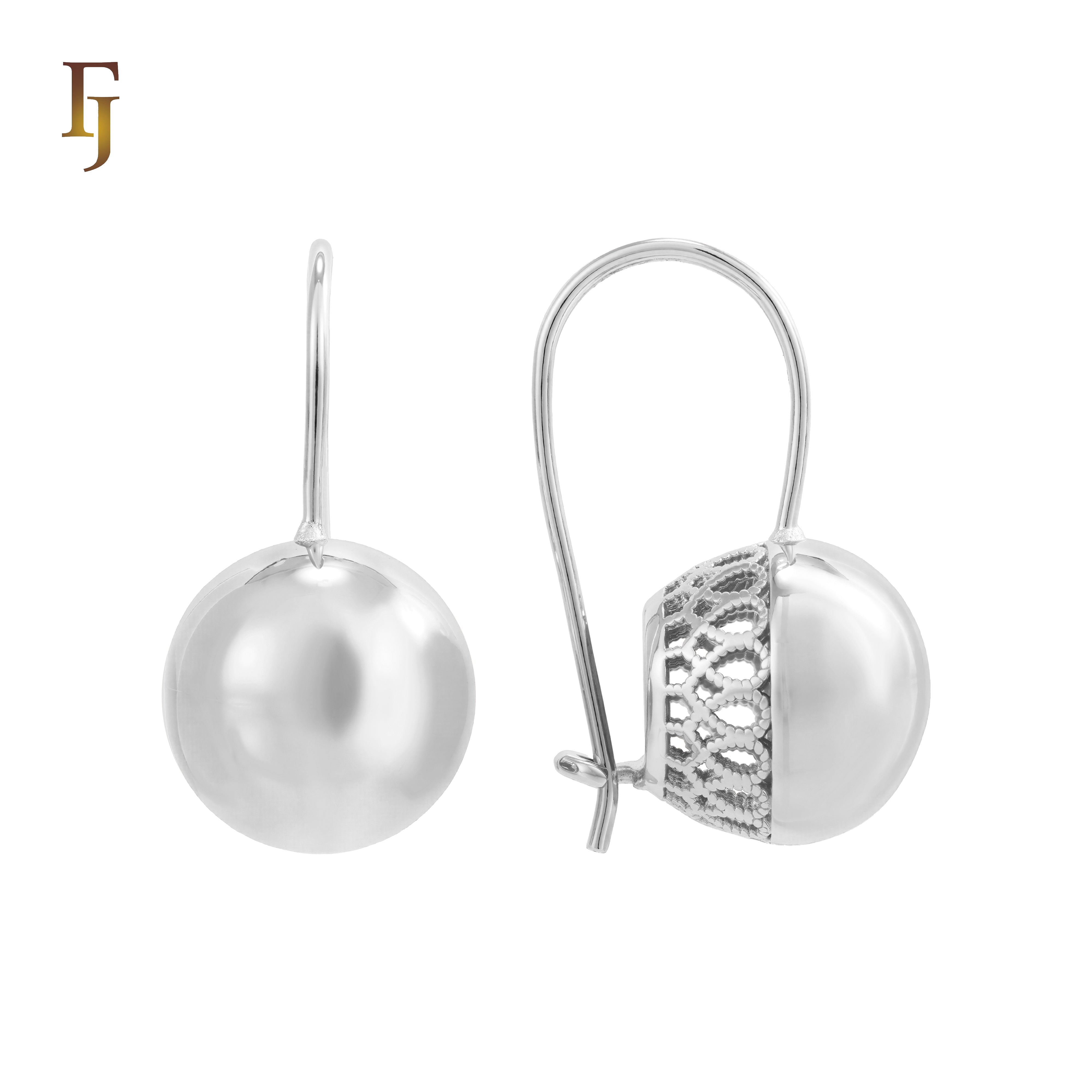 Pendientes de abalorios con gancho de alambre en Oro 14K, colores de baño de oro rosa.