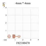 Minimalist Gold Plated Ball Stud Earrings for Daily Wear and Layered Ear Piercing Styles