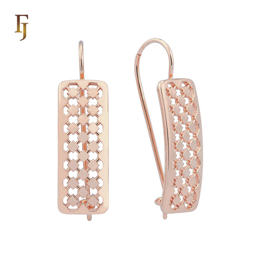 Серьги-крючки из Красное золото 585 пробы