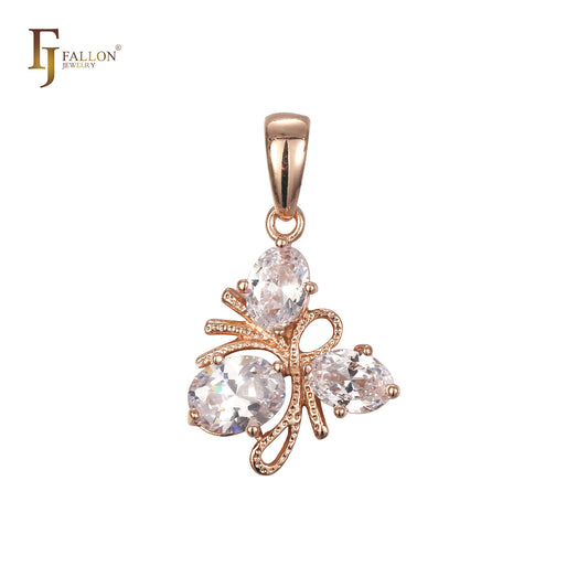 ローズゴールド ハート ペンダント