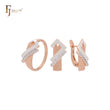 Rose Gold Jewelry Set with Rings