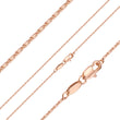 Ultra thin snail chains plated in 14K Gold