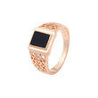 Anillos de hombre de oro rosa
