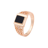 Anillos de hombre de oro rosa