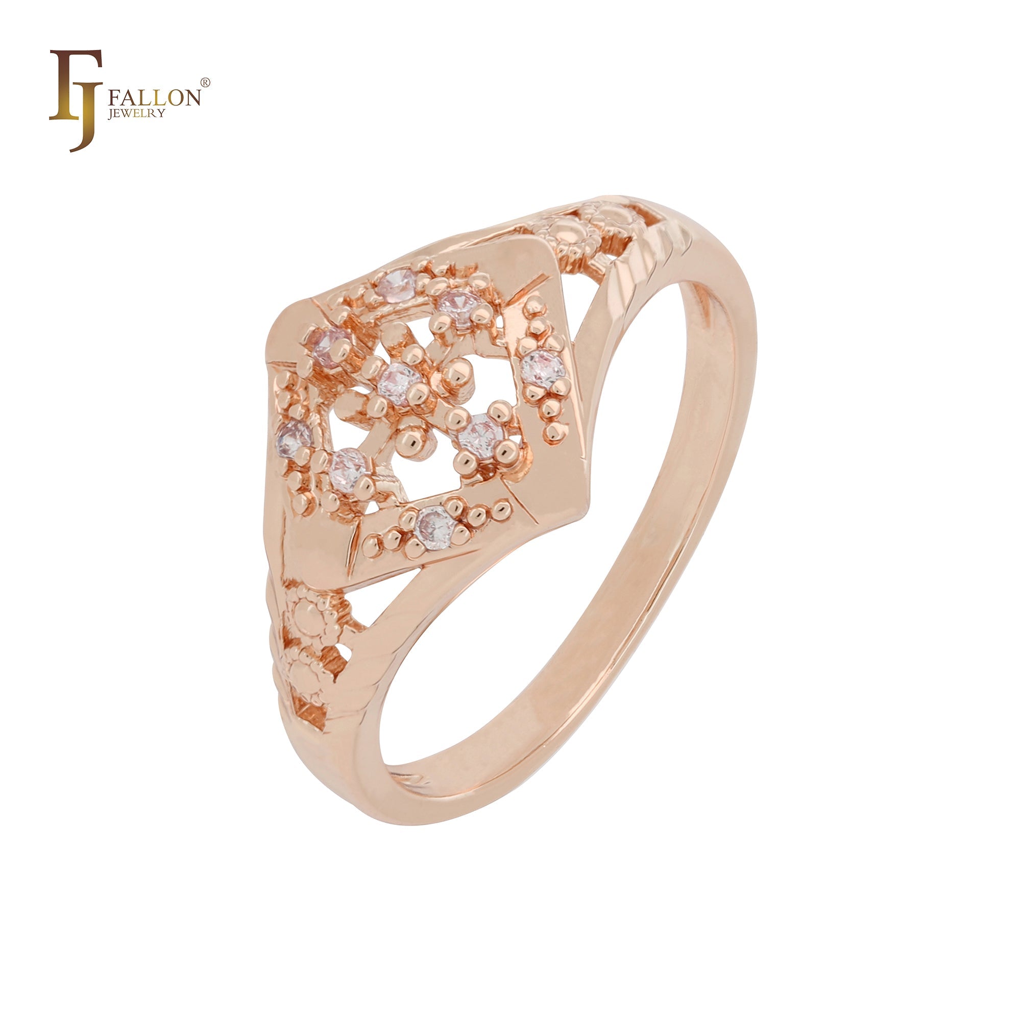 Pendrey's Spotlight 14K Gold, Кольца из розового золота
