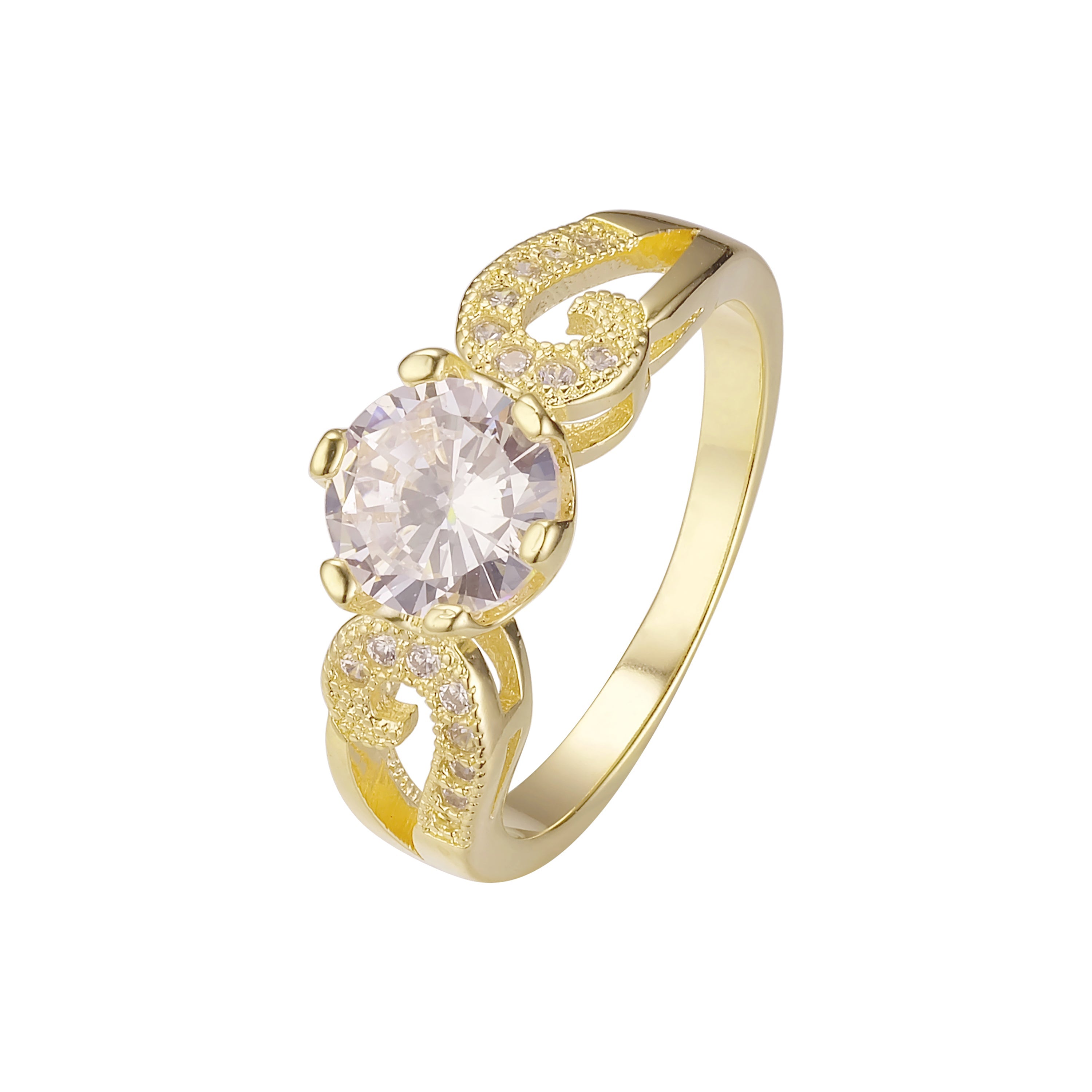 Anéis empilháveis de ouro 14K