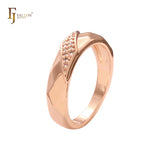 Zweifarbige Ringe aus Ros¨¦gold