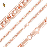 Marquise Horse eye hollow Snail Link Rose Gold Bracelets Chains