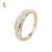 14K Gold two tone